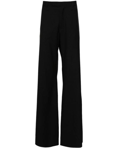 Martine Rose Tailored Wide-leg Trousers - Black