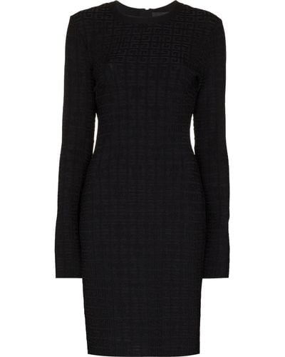 Givenchy 4g Pattern Mini Dress - Black