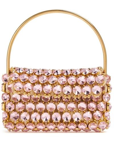 Vanina Clochette Foldover-top Bag - Pink