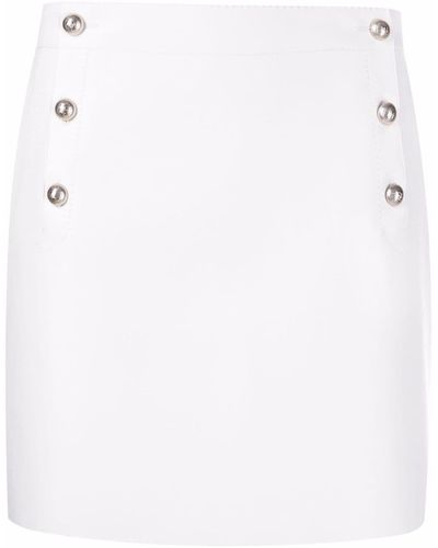 Ermanno Scervino High-waisted A-line Skirt - White