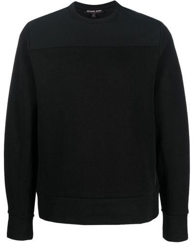 Michael Kors Long-sleeve Crewneck Sweatshirt - Black
