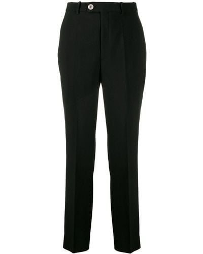 Gucci High-waisted Tailored Trousers - Black