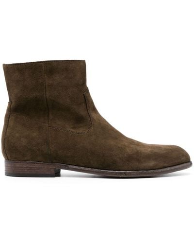 Buttero Floyd Suede Ankle Boots - Brown