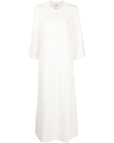 Eres Madrague Cotton-silk Cover-up - White