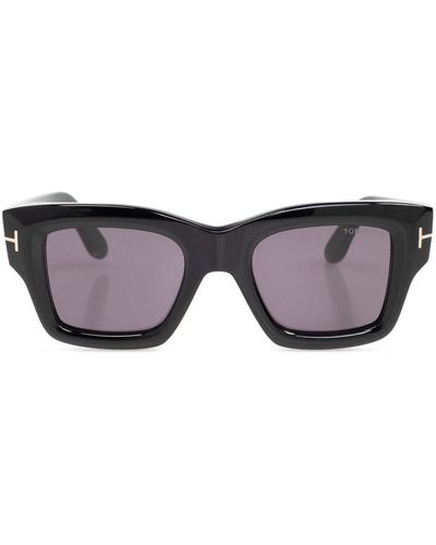 Tom Ford Ft1154 Square-frame Sunglasses - Brown