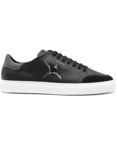 Axel Arigato Clean 90 Triple B Bird Leather Sneakers - Black