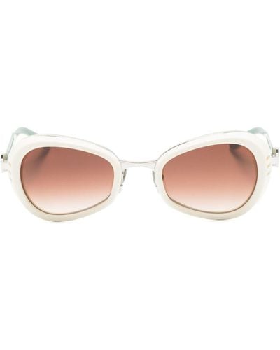 Matsuda 10616h Geometric-frame Sunglasses - Pink