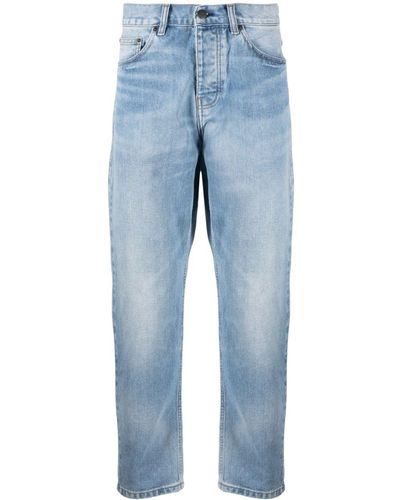 Carhartt Klassische Straight-Leg-Jeans - Blau