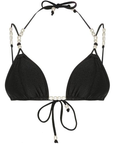 Cult Gaia Anoki Bikini Top - Black