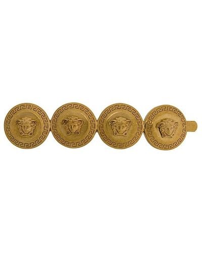 Versace Medusa Tribute Hair Pin - Metallic