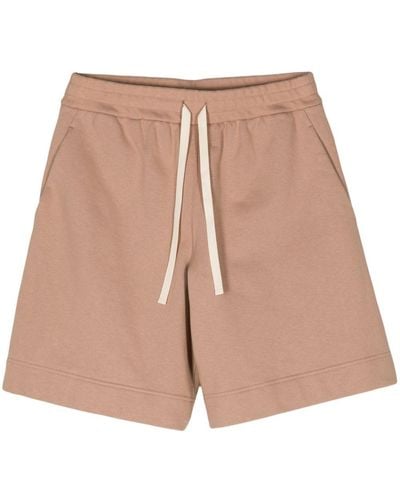 Jil Sander Drawstring-waistband Track Shorts - Natural