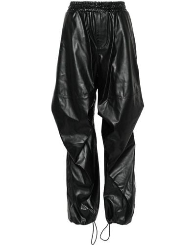 DIESEL Pantalones cargo P-Marty-Lthf - Negro