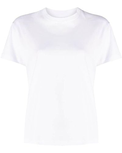 Studio Nicholson T-shirt en coton à manches courtes - Blanc