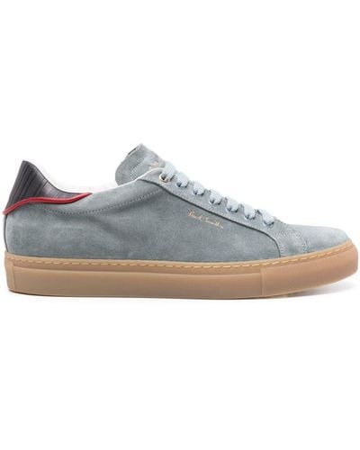 PS by Paul Smith Logo-print Suede Trainers - Blue