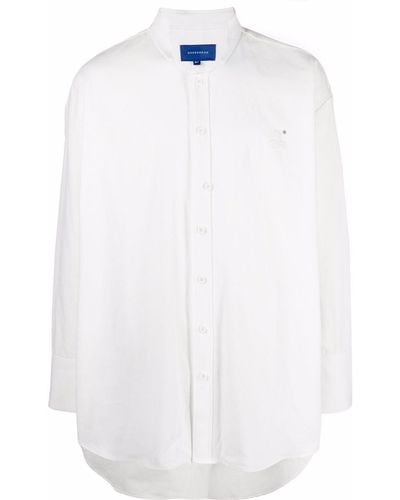 Adererror Cut Out Collar Shirt - White