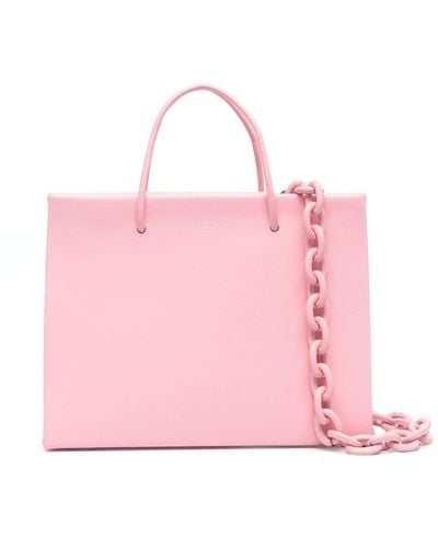 MEDEA Handtasche mit Kettenhenkel - Pink