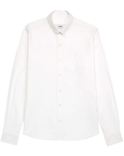 Ami Paris Camisa con botones - Blanco