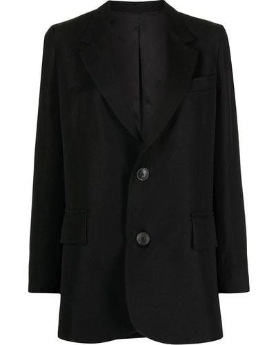 Ami Paris シングルジャケット - ブラック