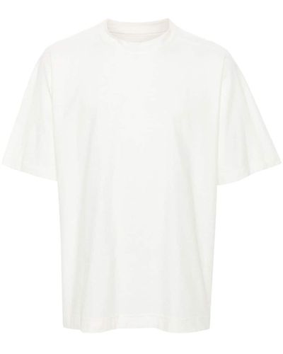 Homme Plissé Issey Miyake Short-sleeve cotton T-shirt - Weiß