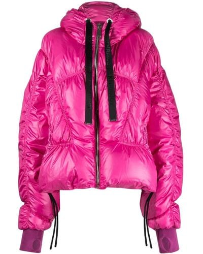 Khrisjoy Khris Iconic Hooded Padded Jacket - Pink
