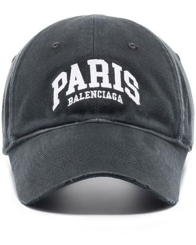Balenciaga Paris Baseballkappe - Grau