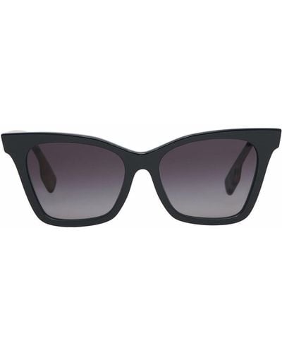 Burberry Geometric-frame Sunglasses - Gray