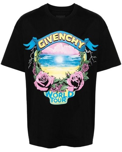 Givenchy World Tour Tシャツ - ブラック