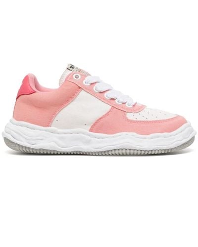 Maison Mihara Yasuhiro Wayne Low-top Sneakers - Pink