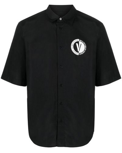 Versace ショートスリーブ シャツ - ブラック