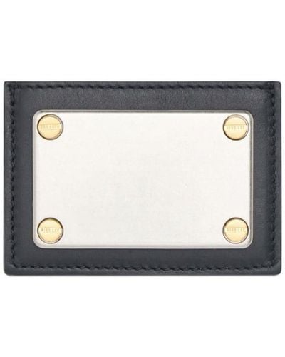 Dion Lee Signature Leather Cardholder - White