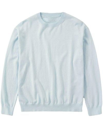 Closed Crew-neck Cotton Sweater - Blue