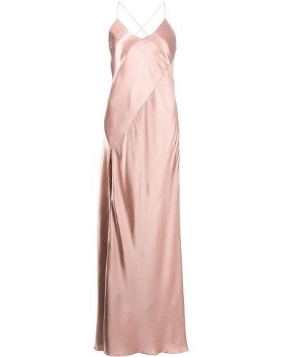 Michelle Mason Klassisches Abendkleid - Pink