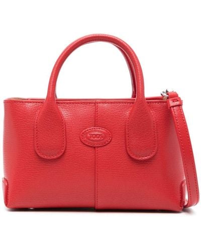 Tod's Di Leather Mini Bag - Red