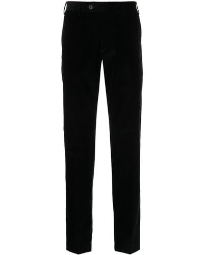 Corneliani Pantalones chinos con corte slim - Negro