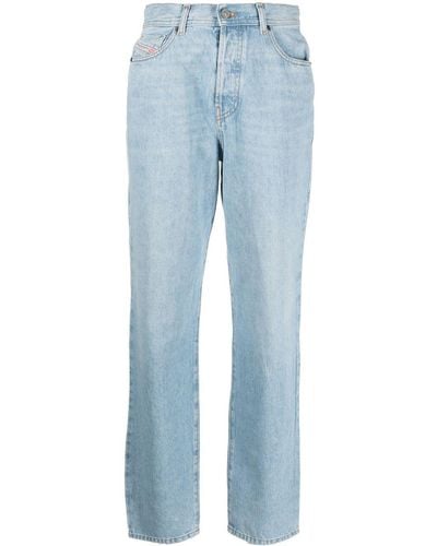 DIESEL 1956 D-tulip 09d75 Straight-leg Jeans - Blue