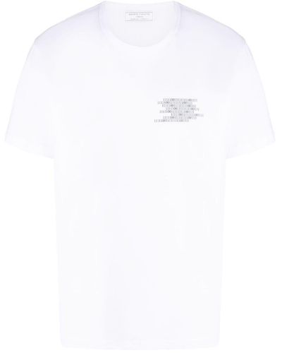 Societe Anonyme T-shirt en coton à logo imprimé - Blanc