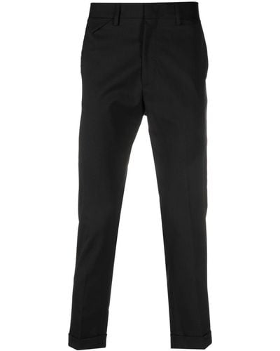 Low Brand Pantalones de vestir estilo capri - Negro