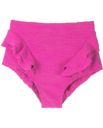 Clube Bossa Hopi High Rise Bikini Bottoms - Pink