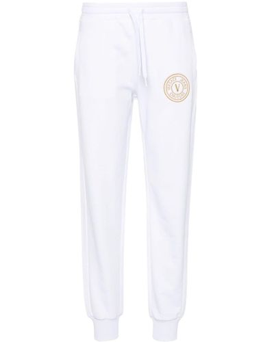 Versace Tapered Track Trousers - White