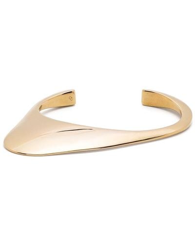Charlotte Chesnais Gold-plated Sterling Silver Sculptural Cuff - Metallic