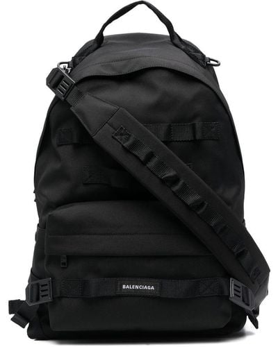 Balenciaga Army Multi-carry Backpack - Men's - Fabric - Black