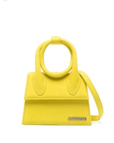 Jacquemus Le Chiquito Leather Crossbody Bag - Yellow