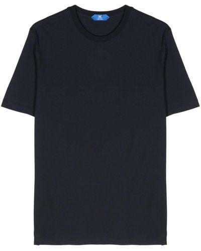 KIRED T-Shirt mit Kuss-Print - Blau