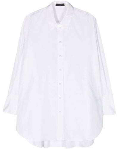 JOSEPH Berton Hemd aus Bio-Baumwolle - Weiß