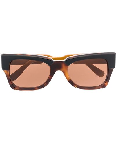 Marni Tortoise Shell Frame Sunglasses - Brown