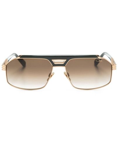 Cazal 9109 Pilot-frame Sunglasses - Natural