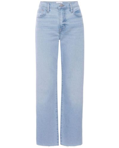 FRAME Straight Jeans - Blauw