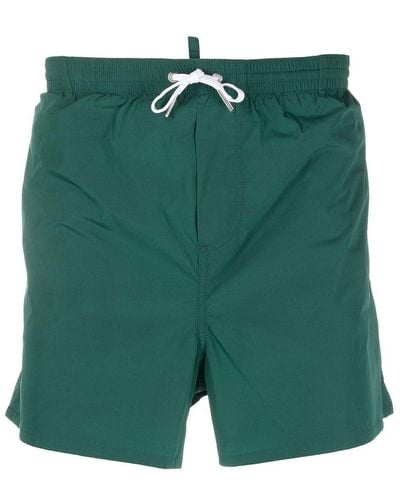 DSquared² Logo-print Swim Shorts - Green