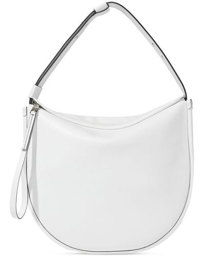 Proenza Schouler Baxter Leather Shoulder Bag - White