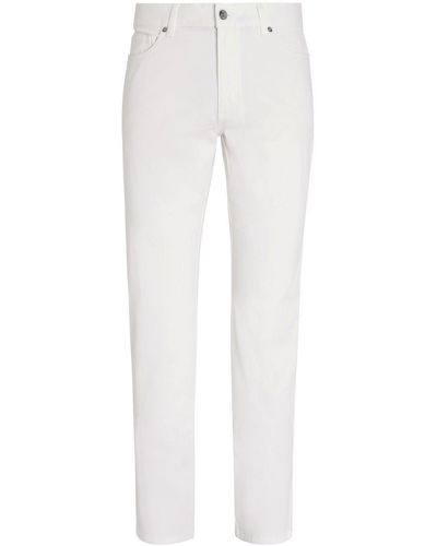 ZEGNA Roccia Slim-fit Jeans - White